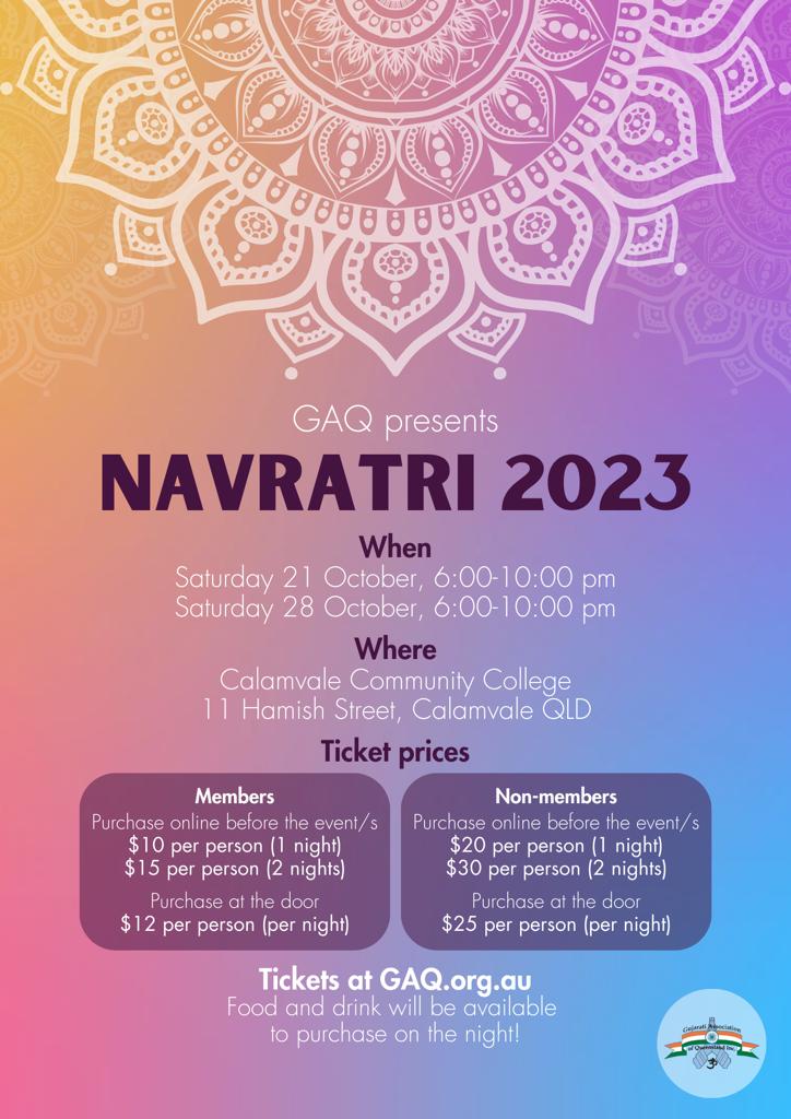 GAQ Navratri Diwali 2023